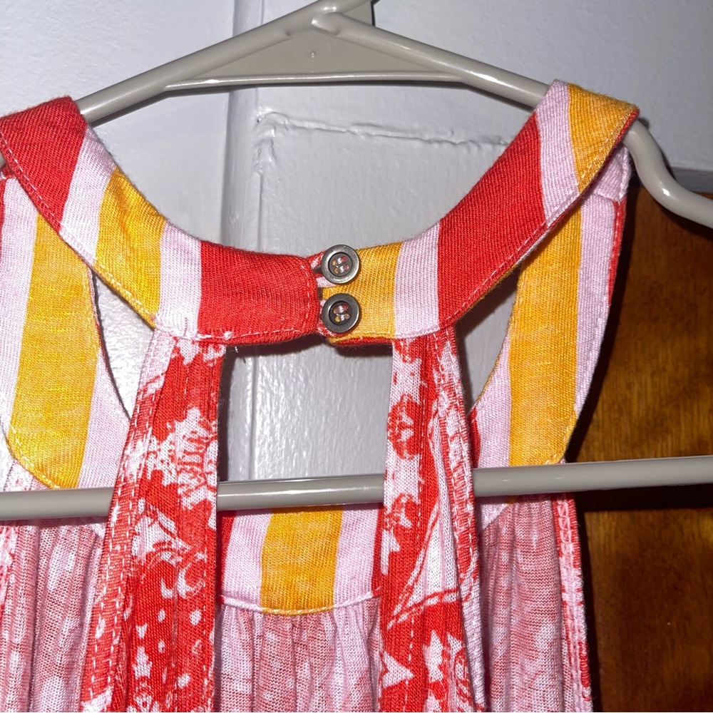 NWT Free People Halter Colorblock Top - Picture 5 of 10